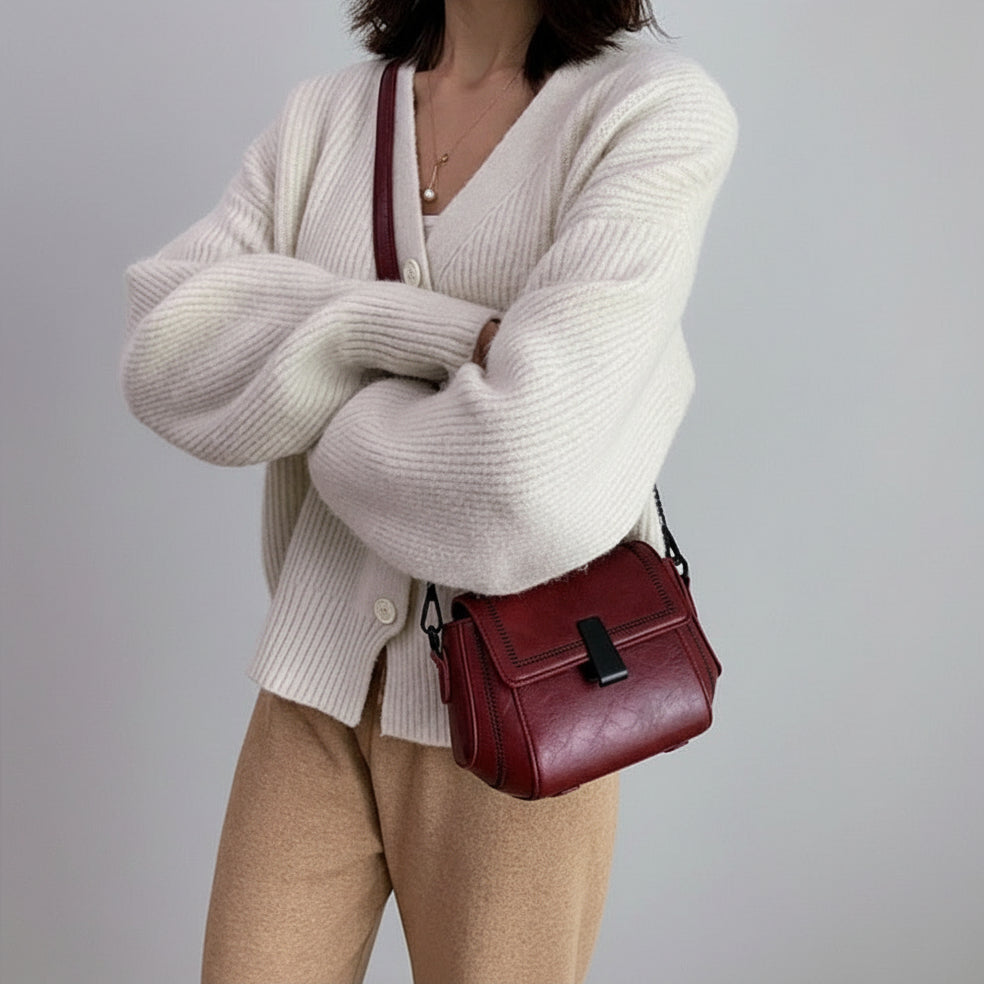 Sienna Chic Crossbody Umhängetasche Damen