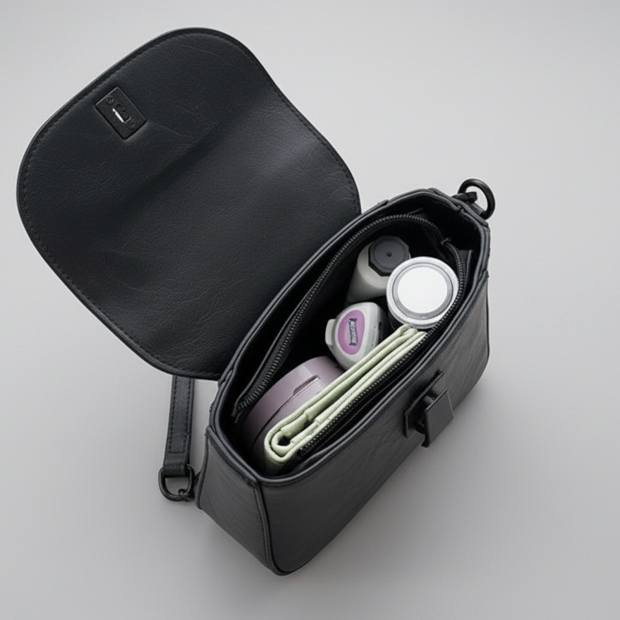 Sienna Chic Crossbody Umhängetasche Damen