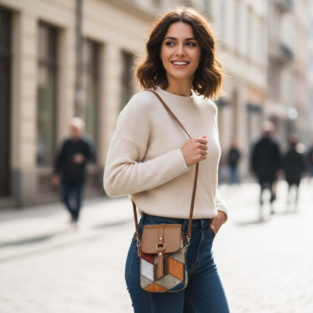 Allrounder Luxus Umhängetasche Damen