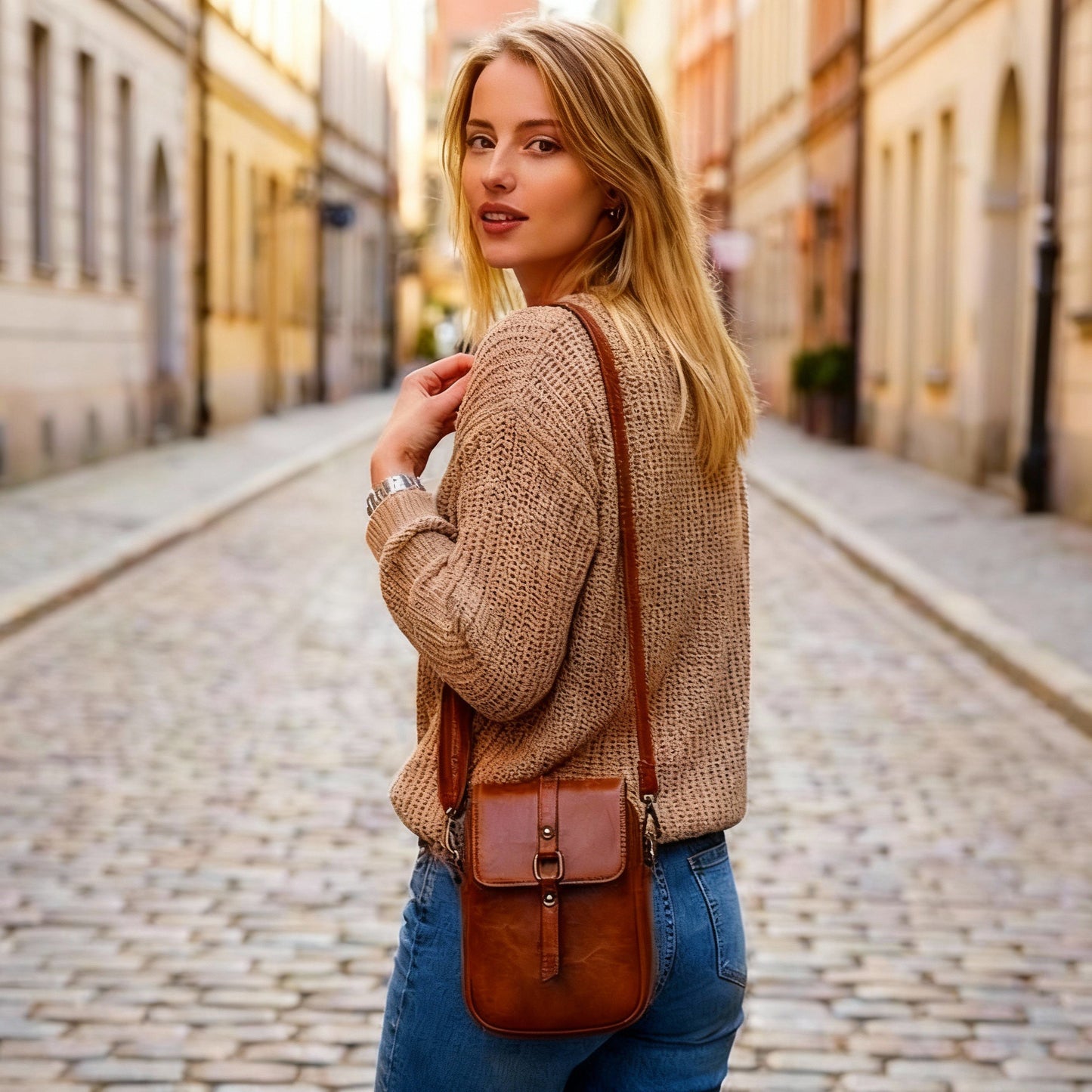 Allrounder Luxus Umhängetasche Damen