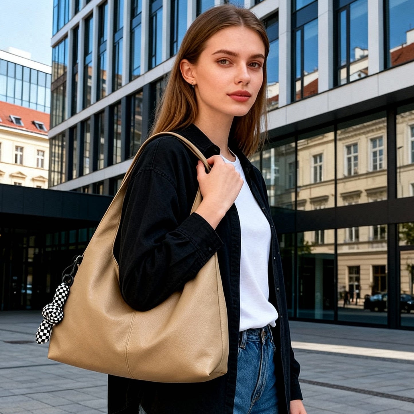 Aurélia Canvas Shopper Tasche Damen